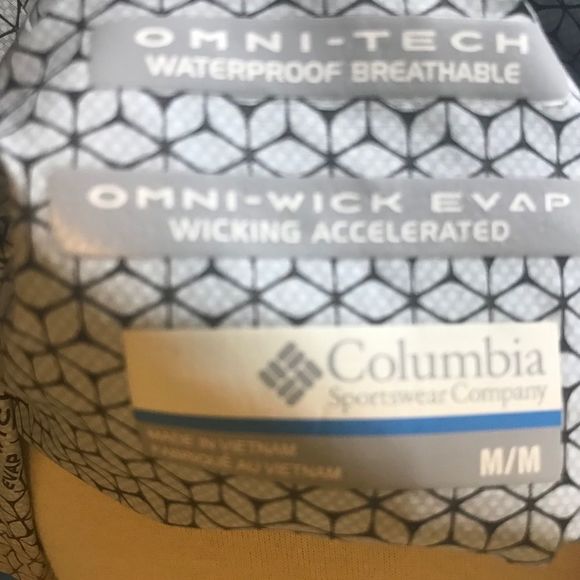 Columbia wind/rain jacket - Picture 3 of 4